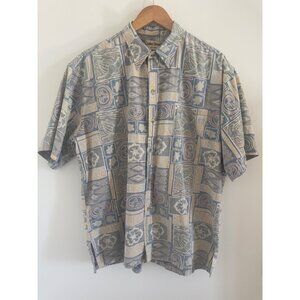 Vintage Cooke Street Honolulu Mens XL Reverse Print Aloha Shirt – Made in USA –